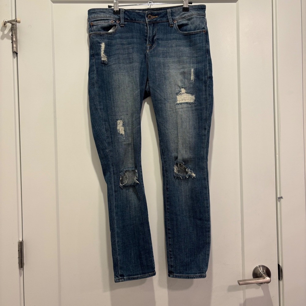 Lucky Brand Lolita Skinny Jeans Womens 8/29 Medium Wash Mid Rise Denim